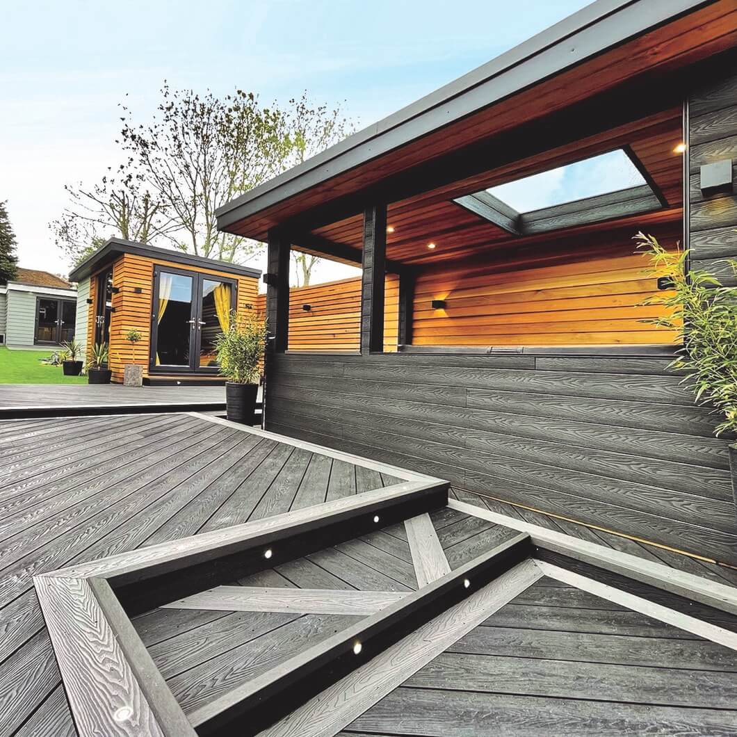 Modern Multi-Level Garden Renovation Using Composite Decking – Logan Carpentry