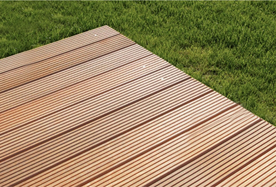 A timber deck