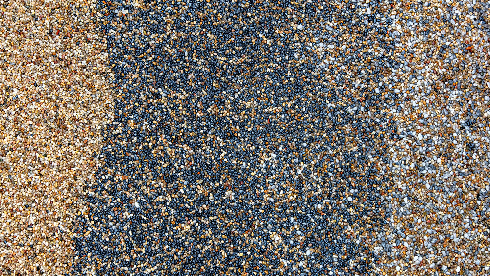 Self binding is a tidier alternative to regular gravel