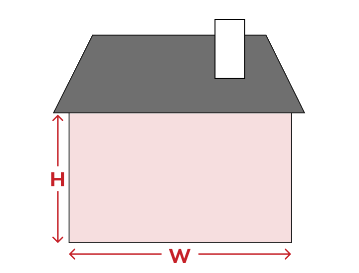No gable wall area